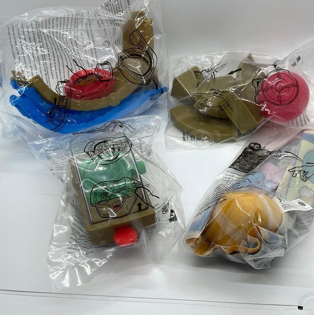 Burger King 2013 Carnival Set 4pcs